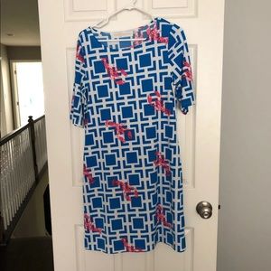 Tracy Negoshian Lobster MazeTunic Dress.